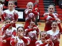 Cheerleaders, Pep Band, &#38; Students vs. Port Clinton, December 5, 2023