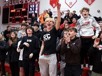 Cheerleaders, Pep Band and Students vs. Margaretta and Upper, January 14, 2025