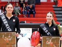 Varsity Volleyball vs. Norwalk, Seniors, October 9, 2025